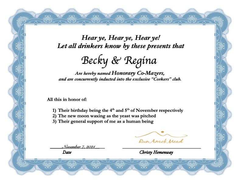 Becky and Regina document